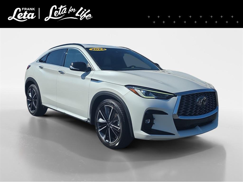 used 2024 INFINITI QX55 car, priced at $31,750
