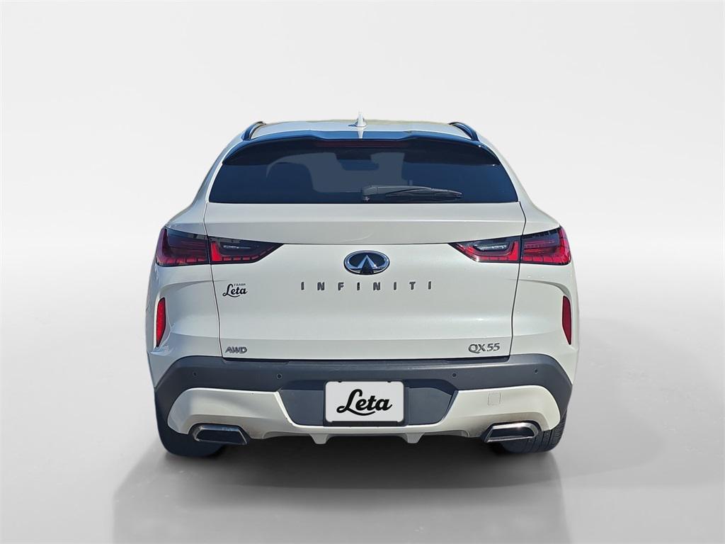 used 2024 INFINITI QX55 car, priced at $31,750