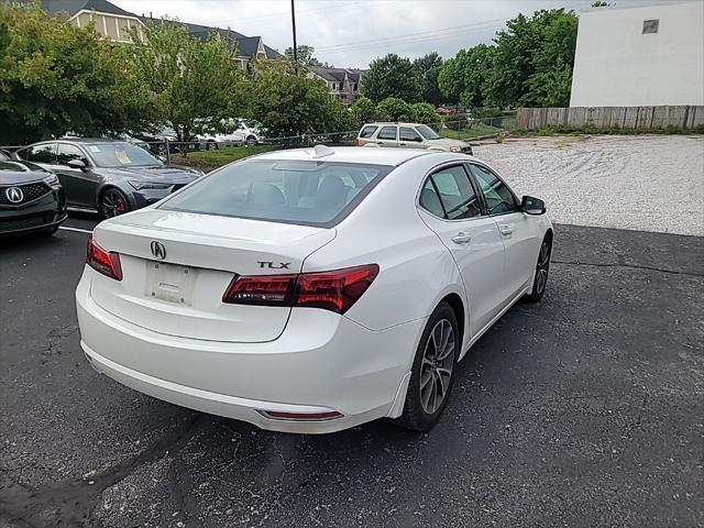 used 2015 Acura TLX car, priced at $12,500
