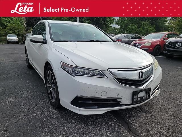 used 2015 Acura TLX car, priced at $12,500