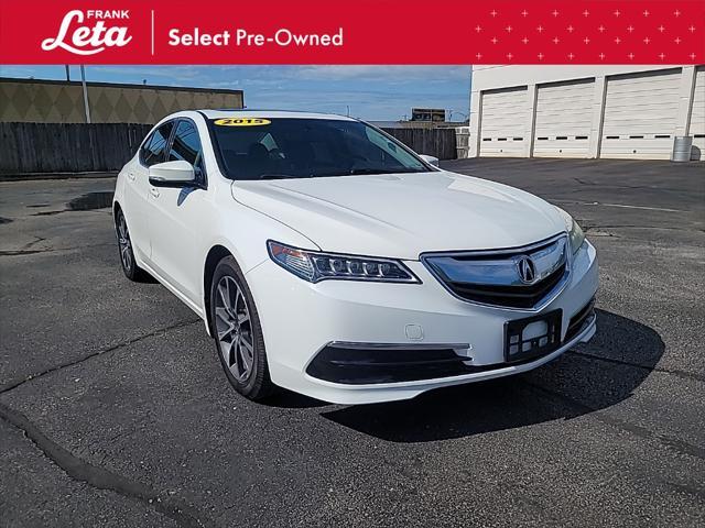 used 2015 Acura TLX car, priced at $12,500