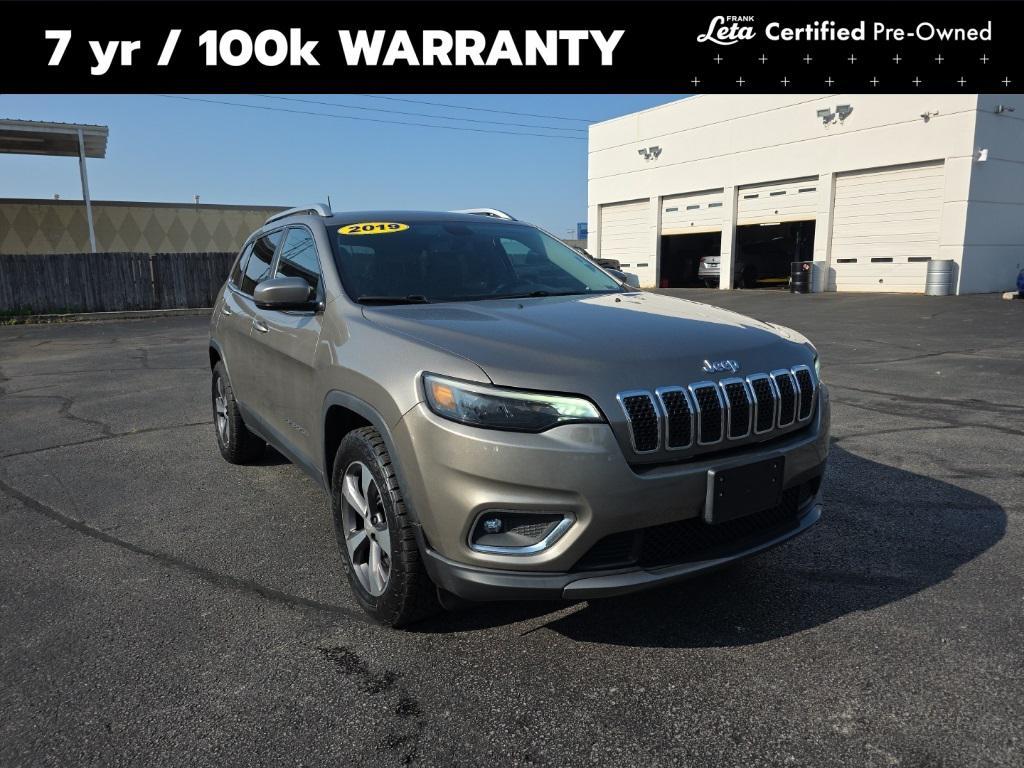 used 2019 Jeep Cherokee car, priced at $21,800