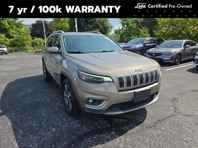 used 2019 Jeep Cherokee car, priced at $22,300
