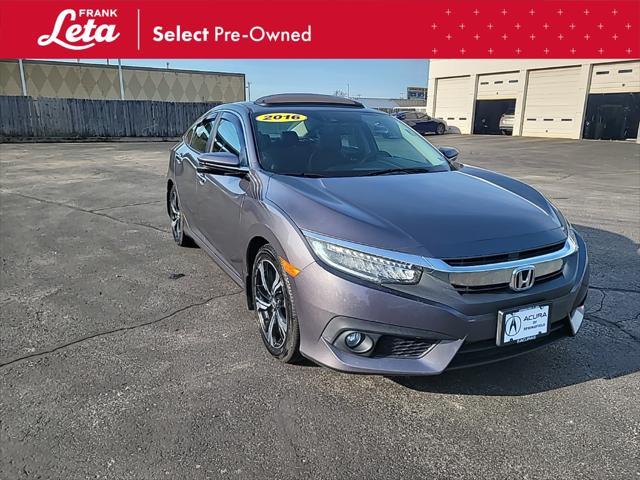 used 2016 Honda Civic car, priced at $18,750