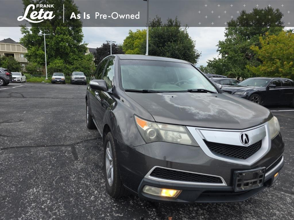 used 2011 Acura MDX car, priced at $9,500