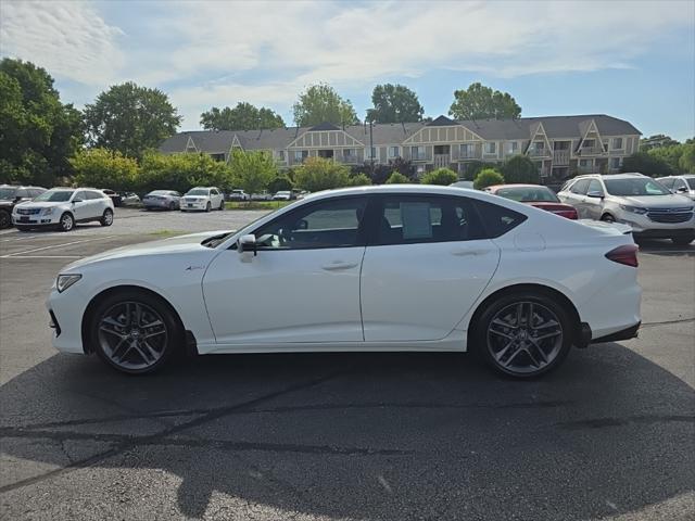 used 2025 Acura TLX car, priced at $45,900