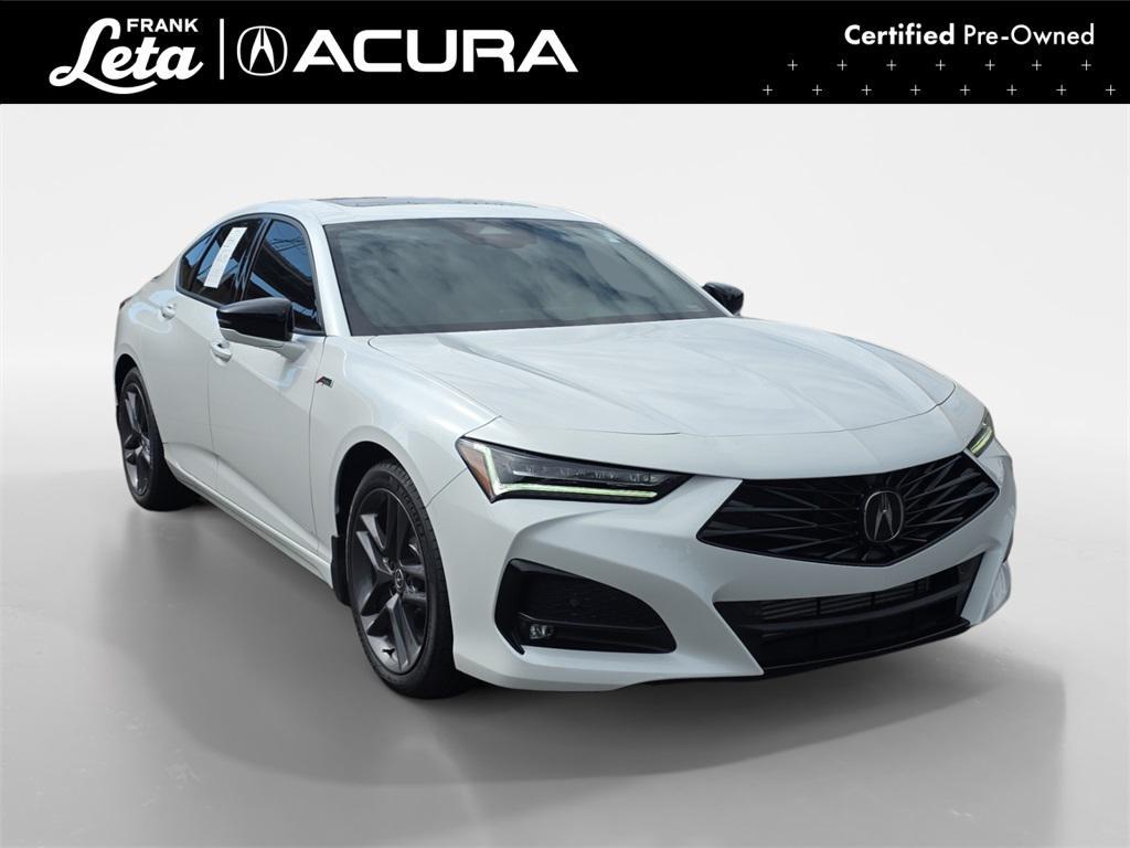 used 2025 Acura TLX car, priced at $43,800