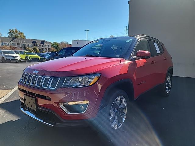 used 2021 Jeep Compass car, priced at $21,500