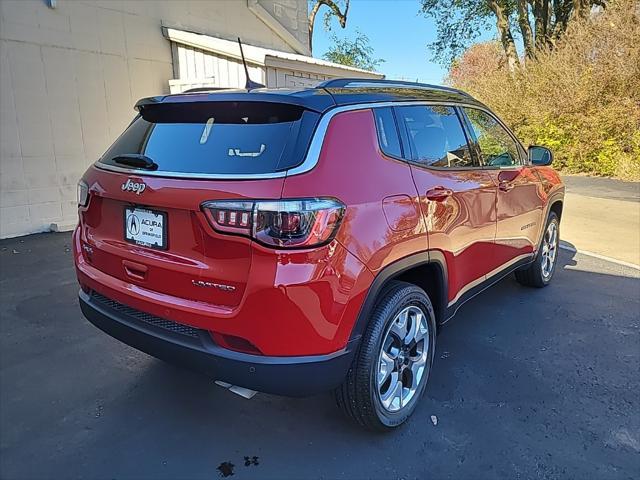 used 2021 Jeep Compass car, priced at $21,500