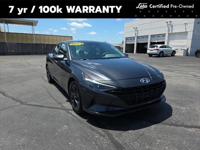 used 2023 Hyundai Elantra car, priced at $19,900