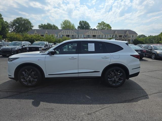 used 2023 Acura MDX car, priced at $44,500