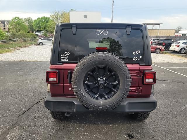 used 2021 Jeep Wrangler Unlimited car, priced at $32,500
