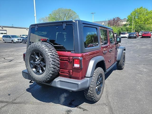 used 2021 Jeep Wrangler Unlimited car, priced at $32,500