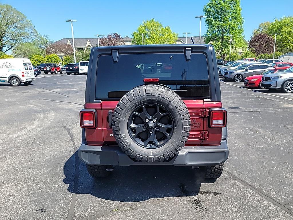 used 2021 Jeep Wrangler Unlimited car, priced at $29,500