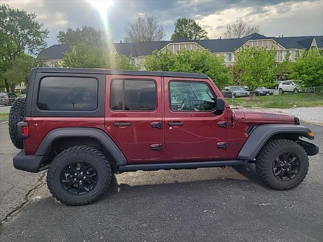 used 2021 Jeep Wrangler Unlimited car, priced at $32,500