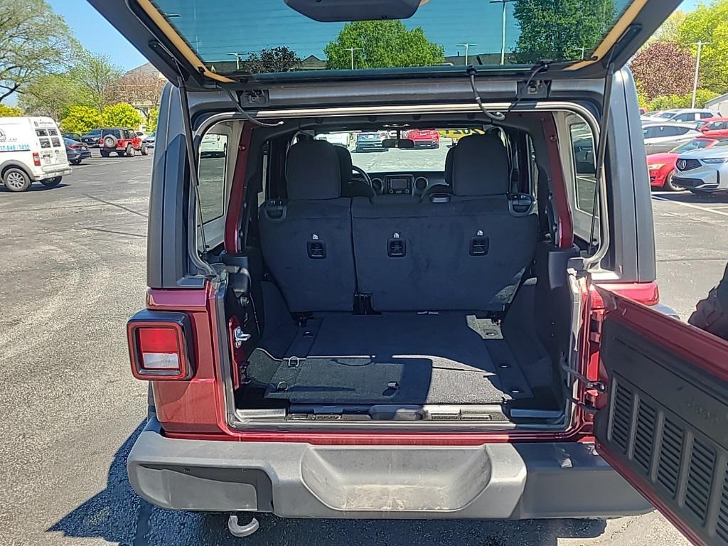 used 2021 Jeep Wrangler Unlimited car, priced at $29,500