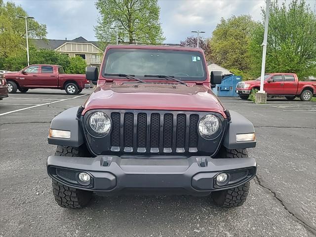 used 2021 Jeep Wrangler Unlimited car, priced at $32,500