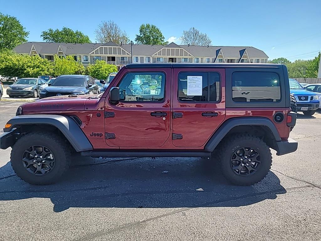 used 2021 Jeep Wrangler Unlimited car, priced at $29,500