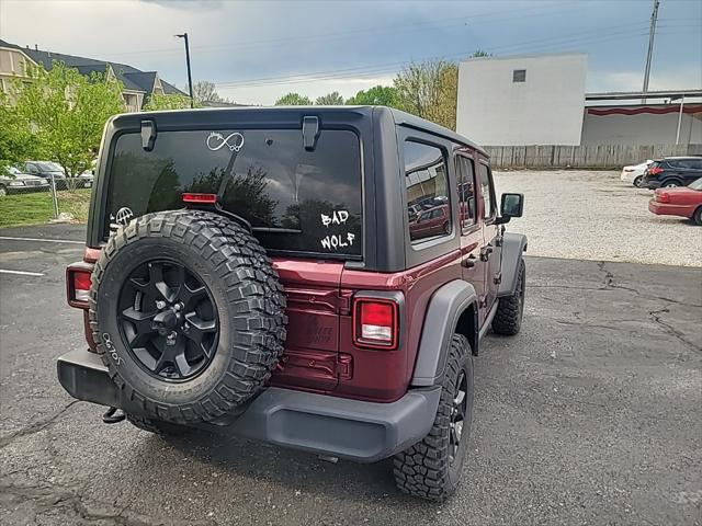 used 2021 Jeep Wrangler Unlimited car, priced at $32,500