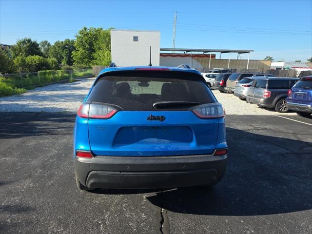 used 2021 Jeep Cherokee car, priced at $18,900