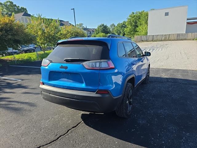 used 2021 Jeep Cherokee car, priced at $18,900