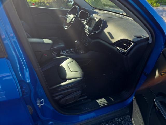 used 2021 Jeep Cherokee car, priced at $18,900