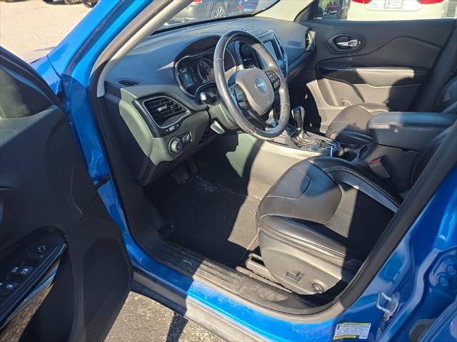 used 2021 Jeep Cherokee car, priced at $18,900