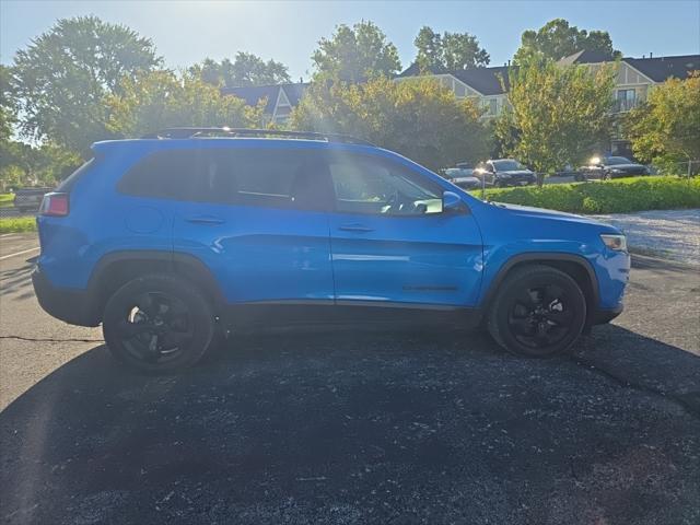 used 2021 Jeep Cherokee car, priced at $18,900