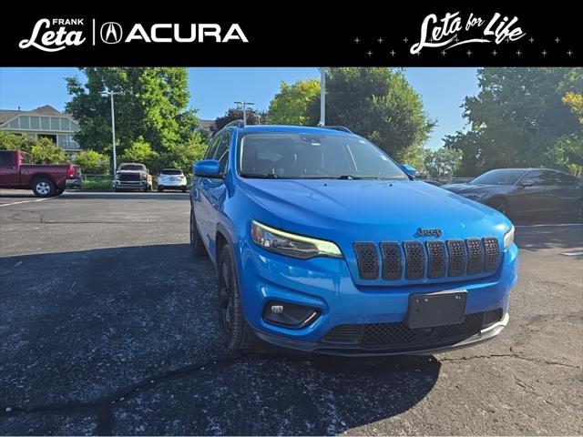 used 2021 Jeep Cherokee car, priced at $18,900