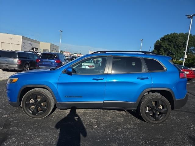 used 2021 Jeep Cherokee car, priced at $18,900