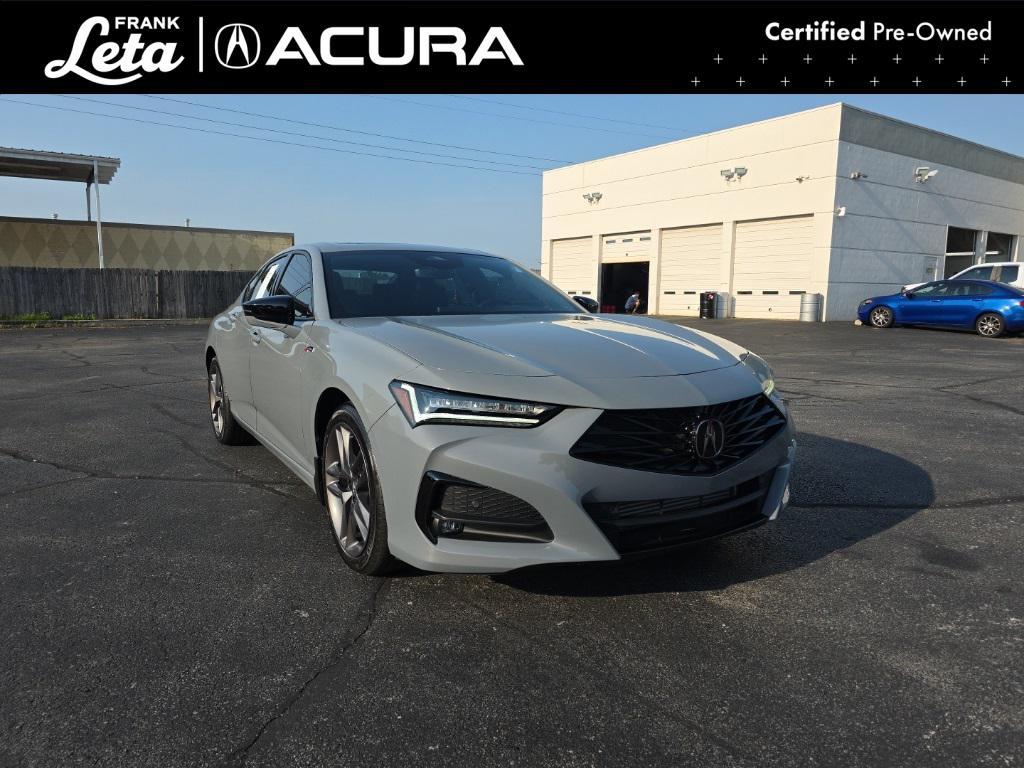 used 2025 Acura TLX car, priced at $44,900