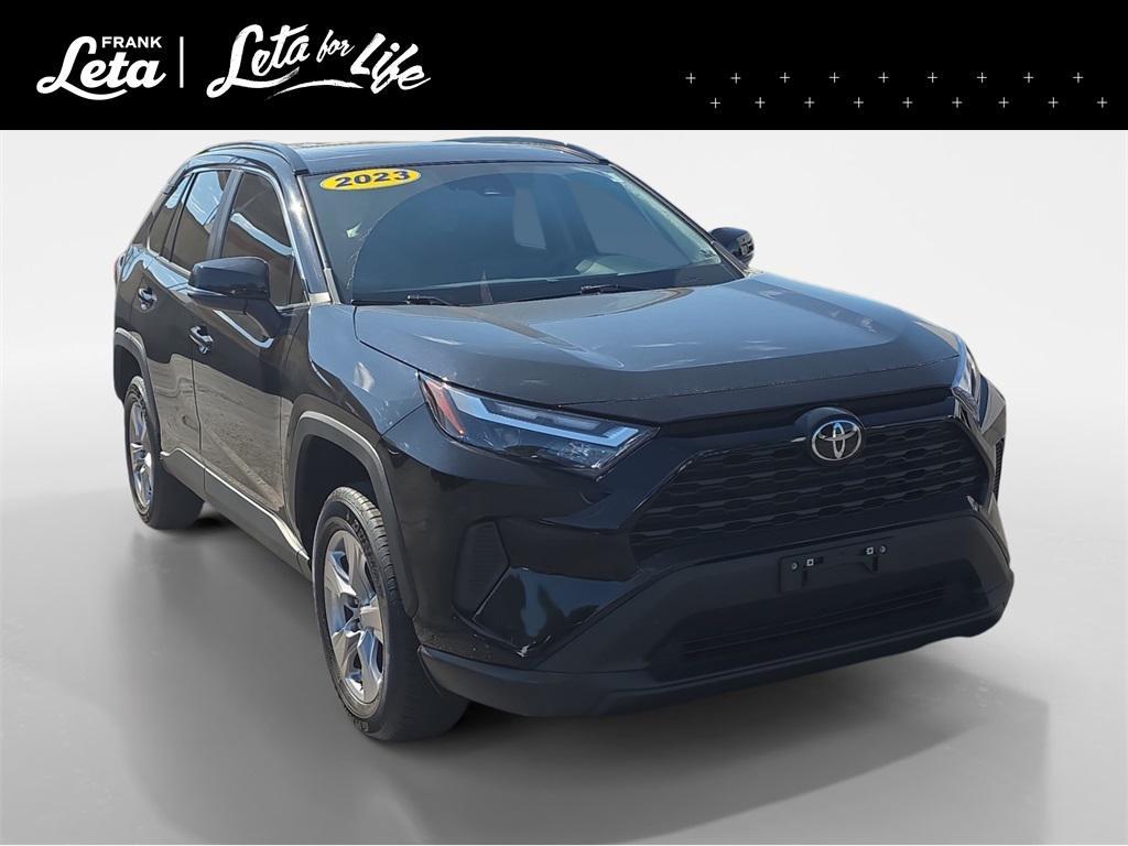 used 2023 Toyota RAV4 car, priced at $30,856