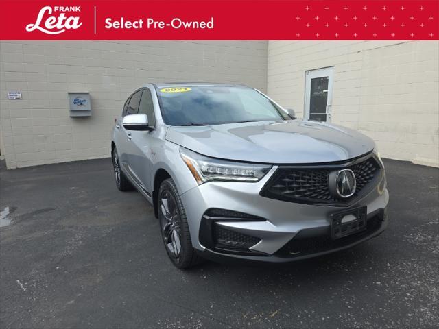 used 2021 Acura RDX car, priced at $27,900