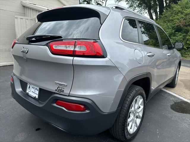used 2018 Jeep Cherokee car, priced at $14,354