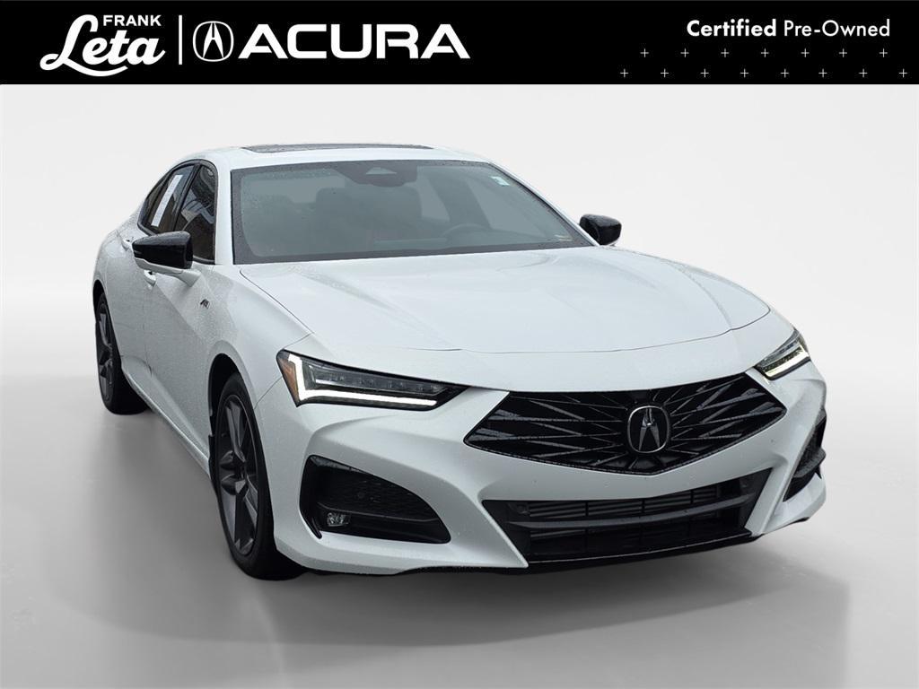 used 2025 Acura TLX car, priced at $43,149