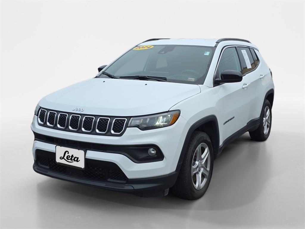 used 2024 Jeep Compass car, priced at $22,400