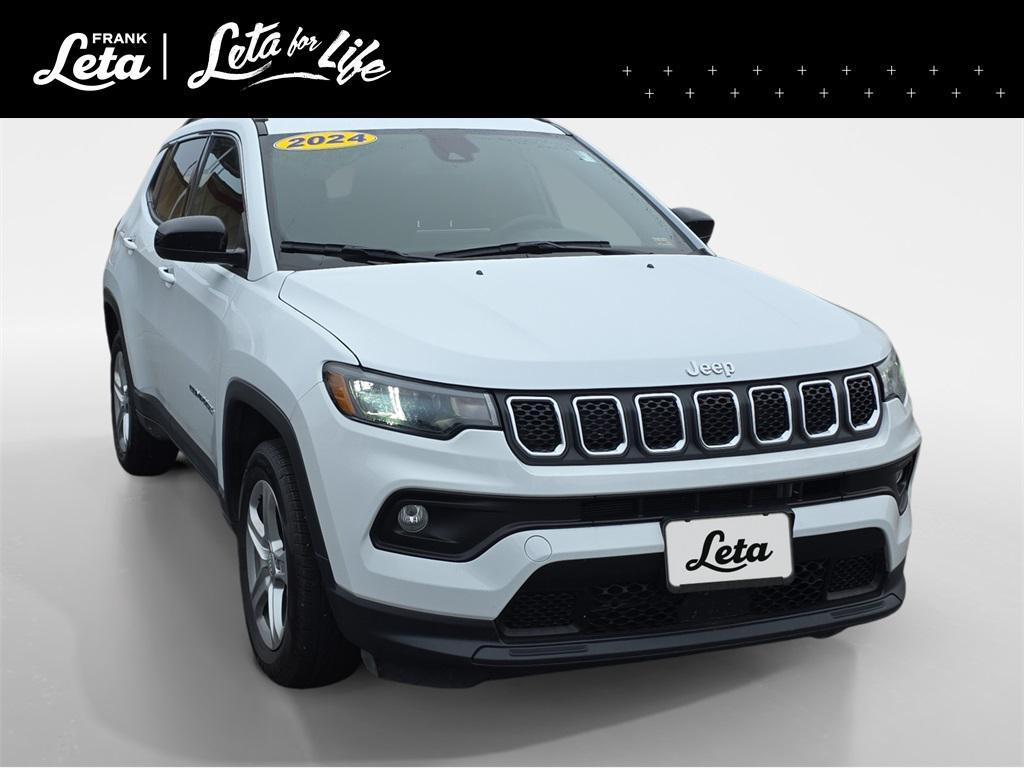 used 2024 Jeep Compass car, priced at $22,400