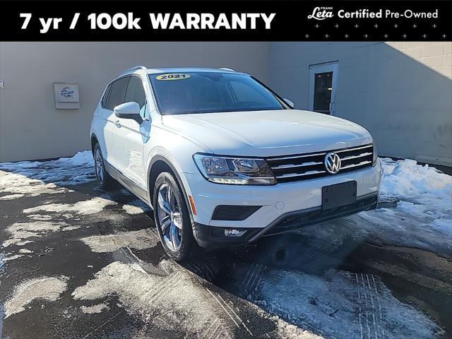 used 2021 Volkswagen Tiguan car, priced at $25,995