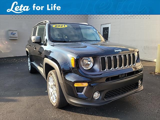 used 2021 Jeep Renegade car, priced at $20,900