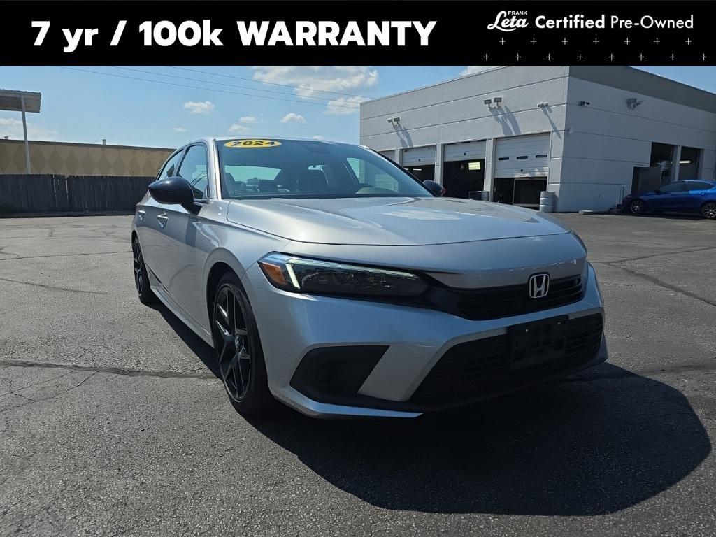used 2024 Honda Civic car, priced at $26,200