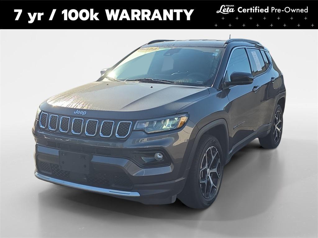 used 2024 Jeep Compass car, priced at $22,358