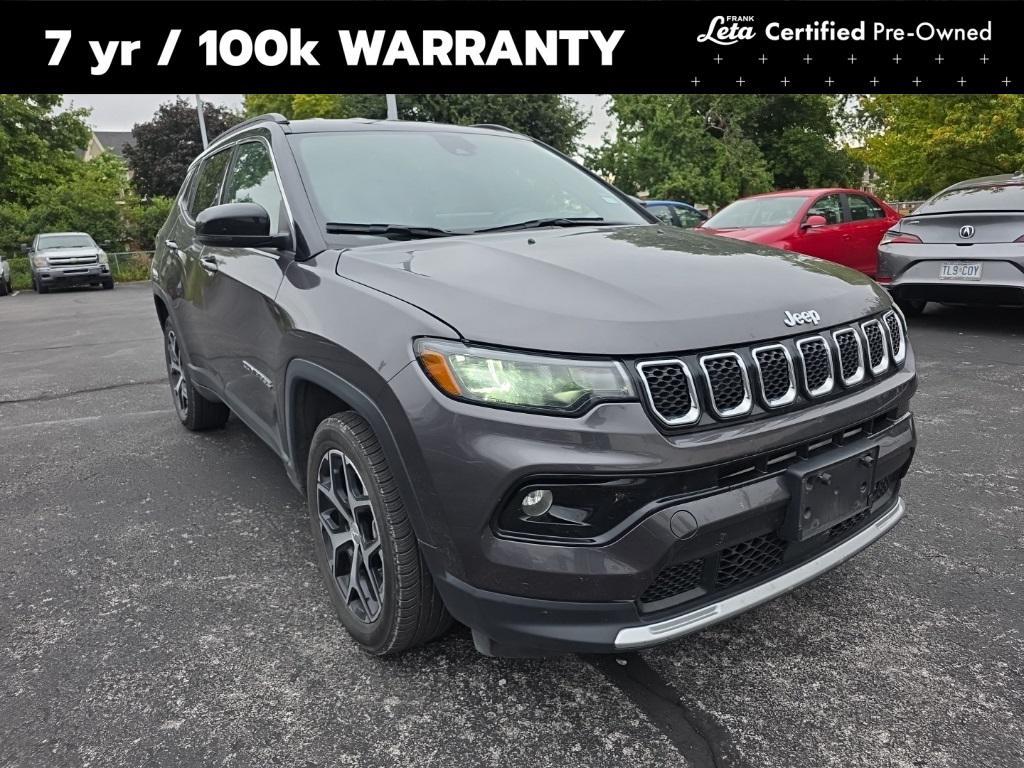 used 2024 Jeep Compass car, priced at $24,999