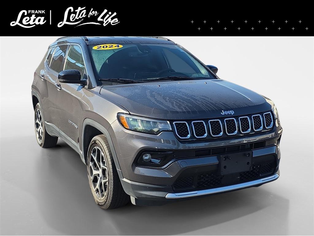 used 2024 Jeep Compass car, priced at $24,400