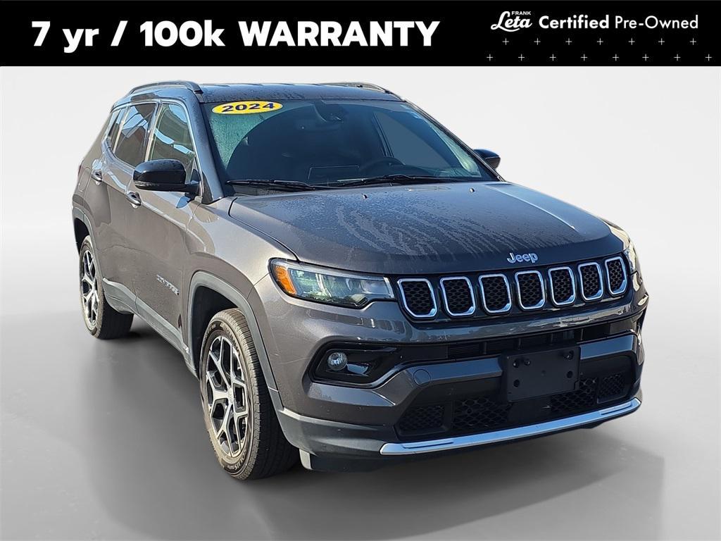 used 2024 Jeep Compass car, priced at $24,400