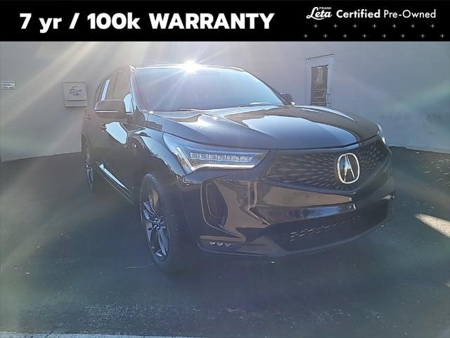 used 2024 Acura RDX car, priced at $44,900