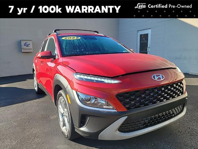 used 2022 Hyundai Kona car, priced at $17,699