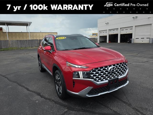 used 2023 Hyundai Santa Fe car, priced at $26,000