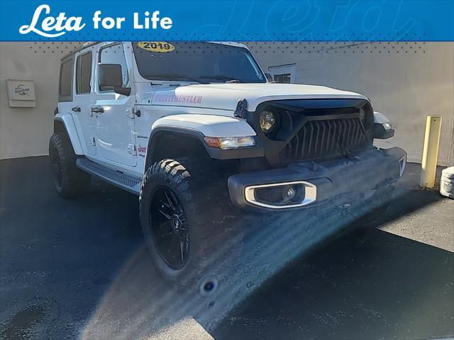 used 2019 Jeep Wrangler Unlimited car, priced at $27,182