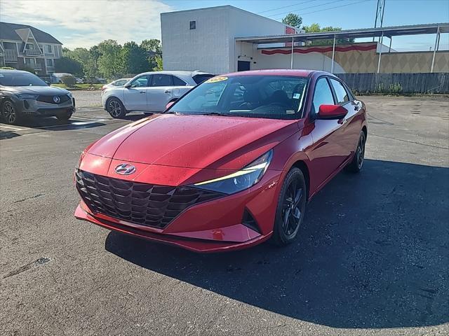 used 2022 Hyundai Elantra car, priced at $19,500
