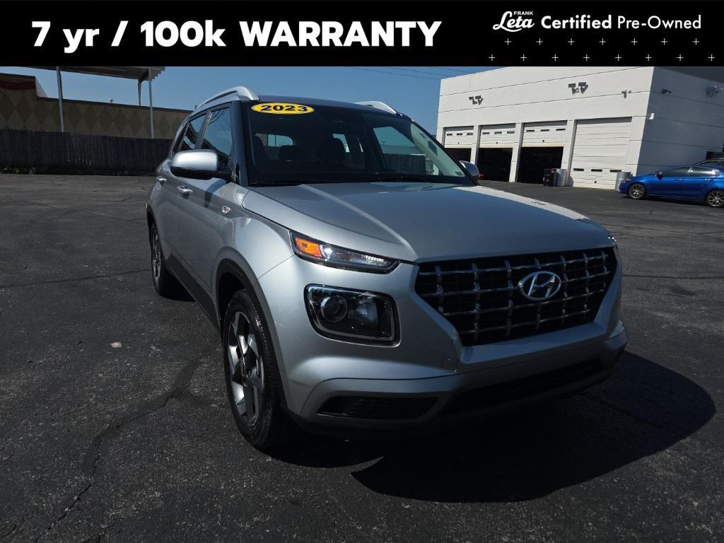 used 2023 Hyundai Venue car, priced at $18,500